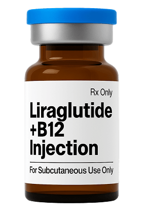 Vial compuesto de liraglutida + B12